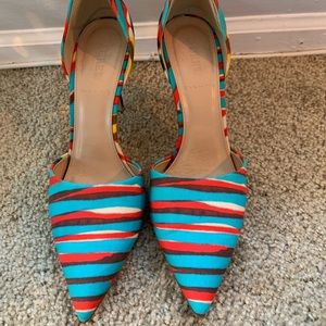J Crew Colorful Heels